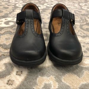 School issue girl’s leather uniform shoes